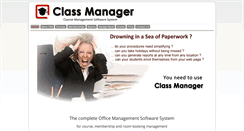 Desktop Screenshot of classmanager.com.au